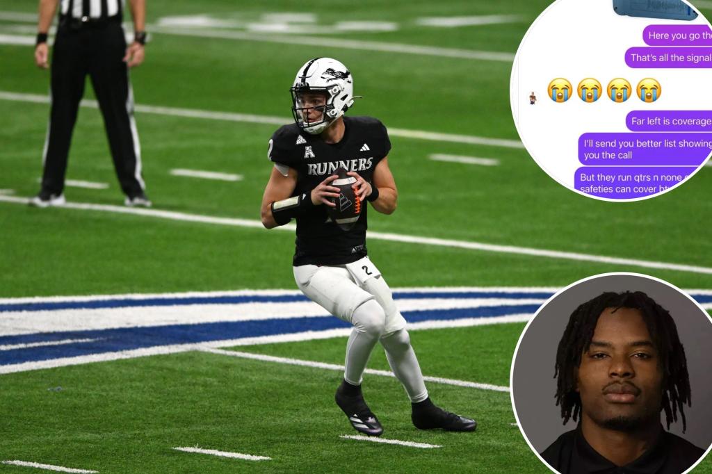 UTSA quarterback discusses former Memphis player leaking playbook in major college football controversy