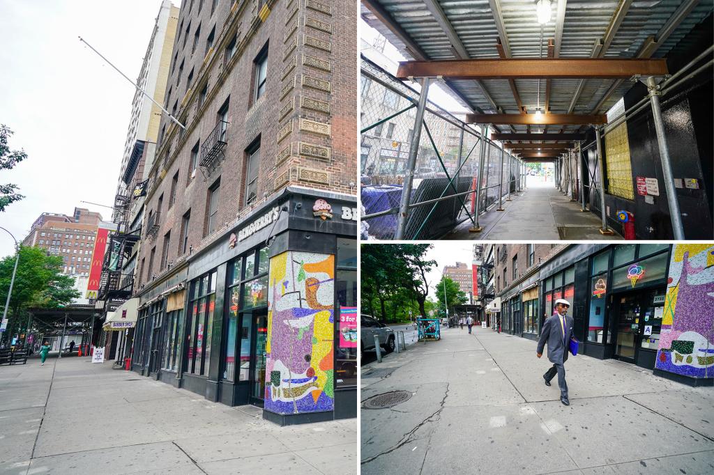 UWS scaffolding shed owned by NYC taken down after over ten years, but issues remain: 'Out of control'