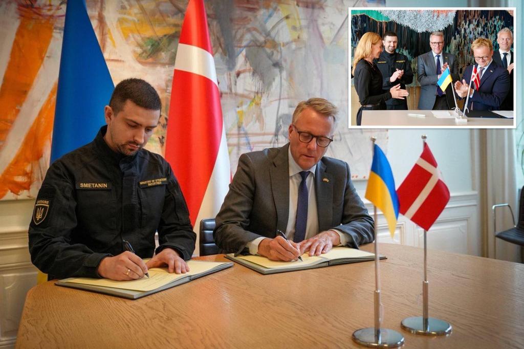 Ukraine and Denmark sign significant agreement to manufacture weapons in Europe