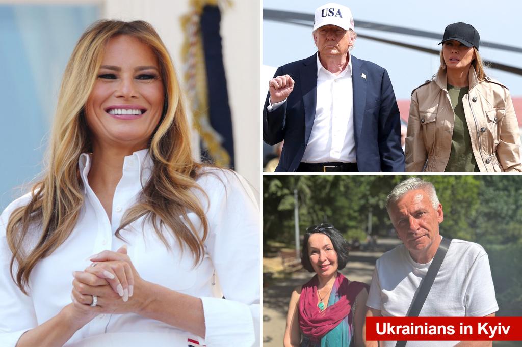 Ukrainians captivated by Slavic First Lady's impact on Trump: 'Melania is a hero'