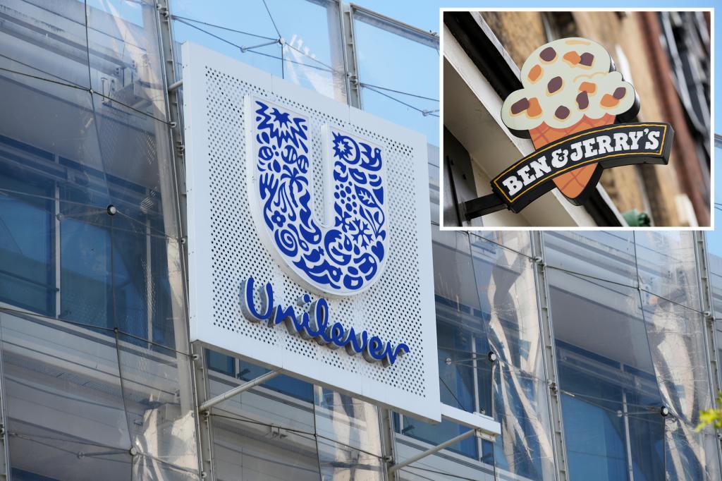 Unilever reduces support for Ben & Jerry's charity due to donations related to Palestine