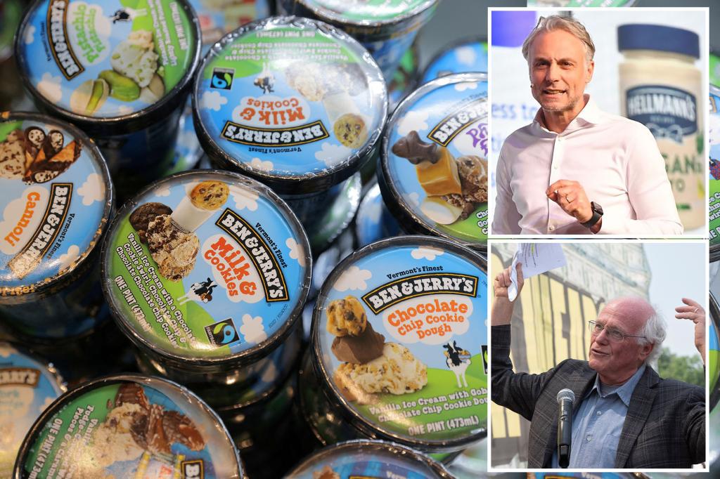 Unilever selects a new CEO for Ben & Jerry's amid rising tensions over the board's liberal politics.