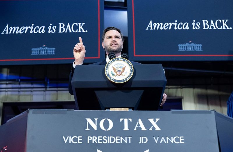 VP Vance promotes &lsquo;Big, Beautiful Bill&rsquo; in Pennsylvania.