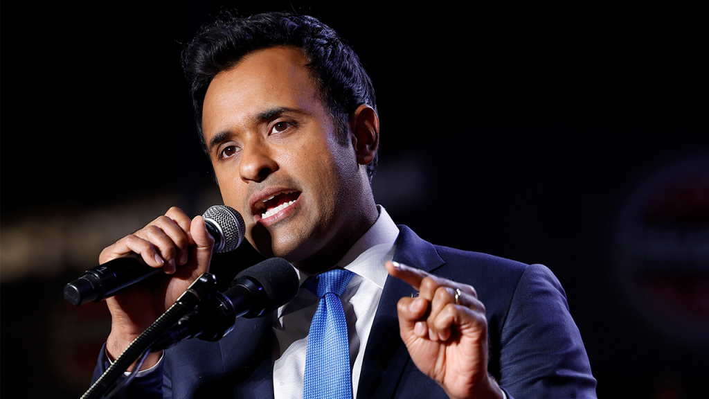 Vivek Ramaswamy talks to Holly, a victim of an assault in Cincinnati, following the widely shared incident.