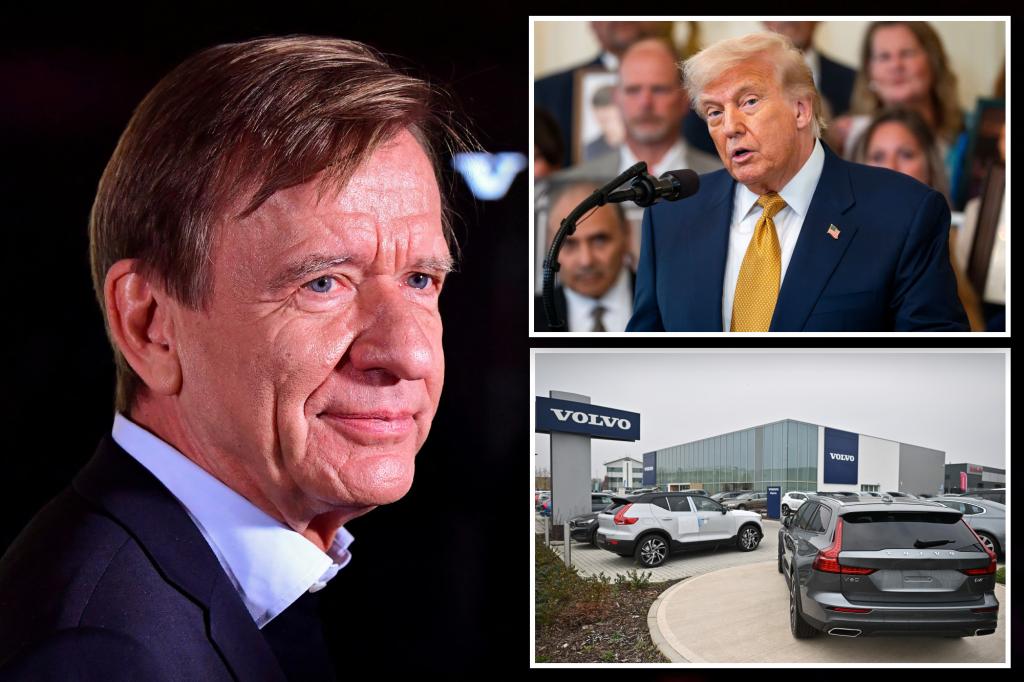 Volvo CEO calls for the EU to reduce tariffs on US cars: 'Completely unnecessary'