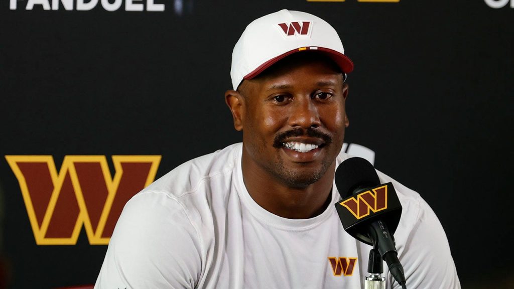 Von Miller refers to team by old name while criticizing Trump