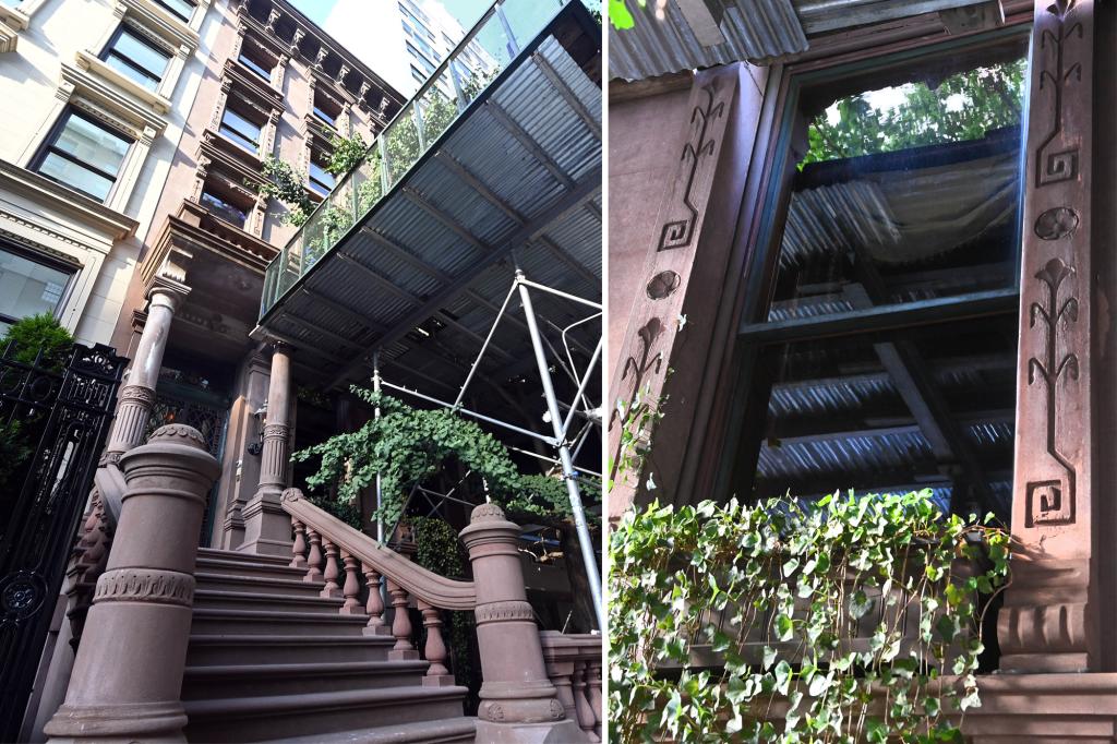 Water leak damages gold-leaf wallpaper in NYC townhouse: lawsuit