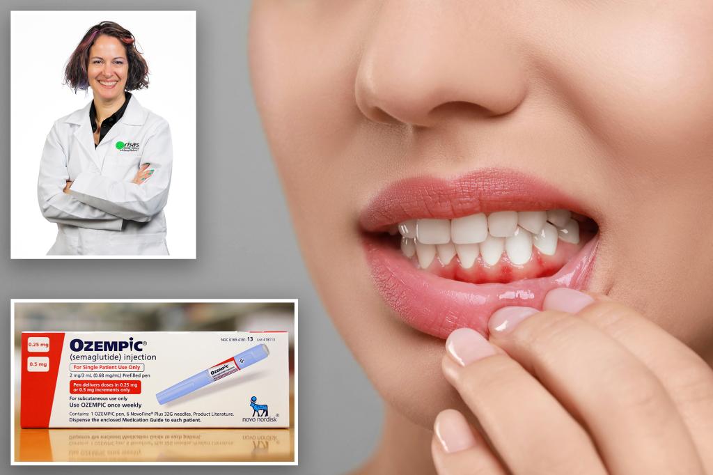 Ways to address 'Ozempic mouth' and 'Ozempic teeth': dentist