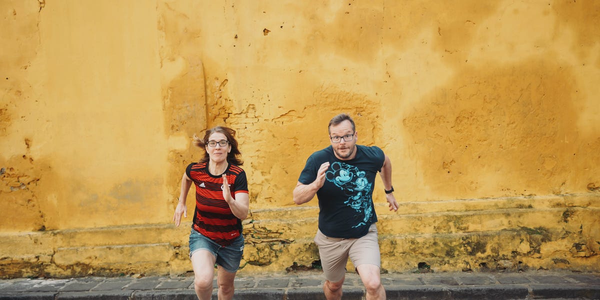 We stopped working at 35 and 40. To maintain our happiness, we needed to figure out how to discuss our spending.