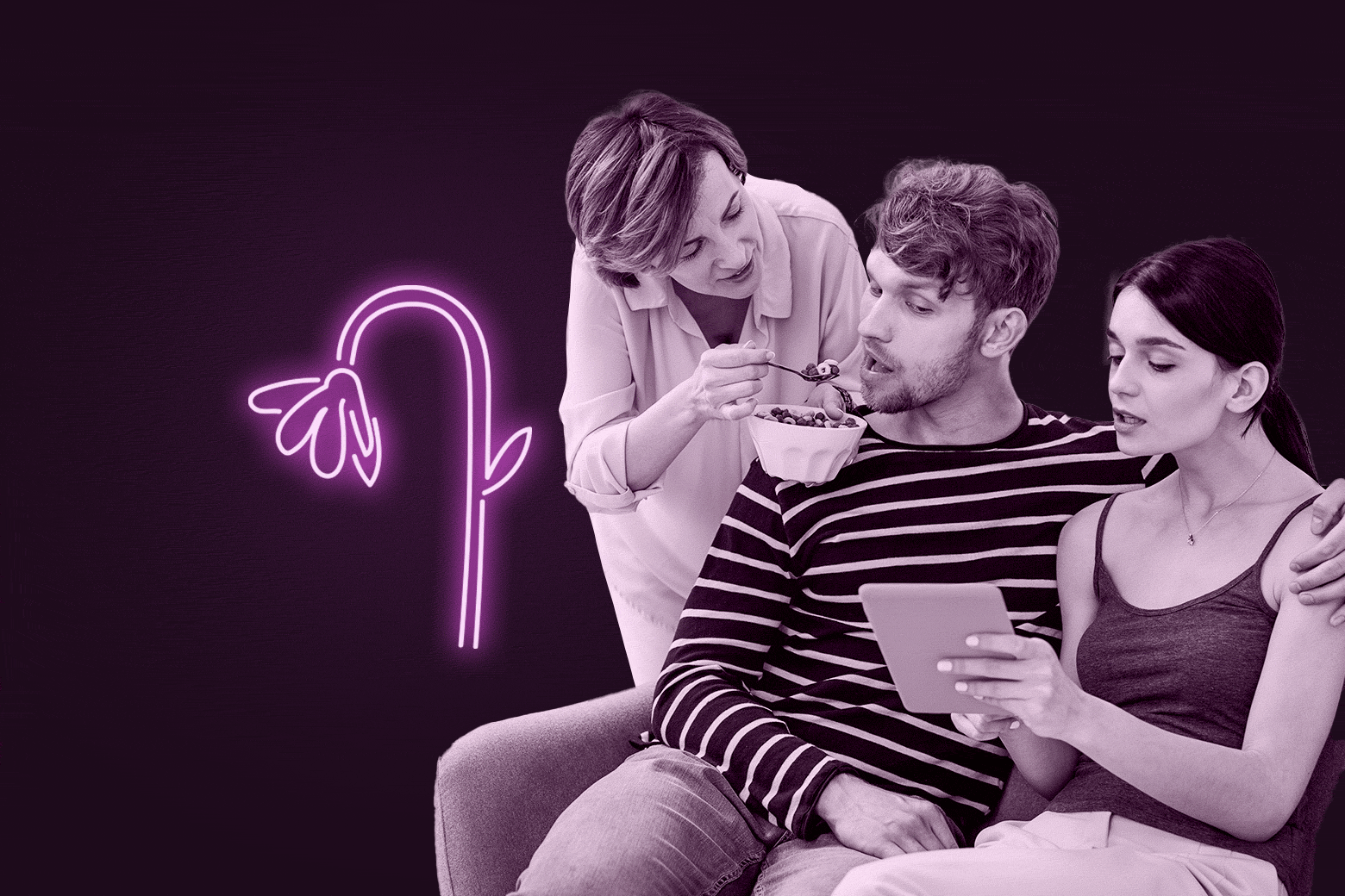 Whenever my husband is with his mother, he has an unsettling sexual response.