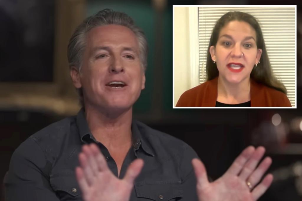 Whistleblower from a gender clinic criticizes Gavin Newsom for avoiding a question about treatment for 8-year-olds.