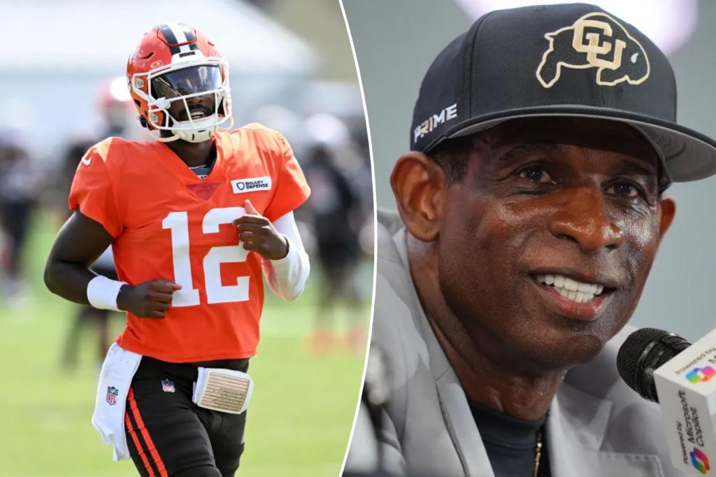 Why Shedeur Sanders advised Deion to avoid the Browns camp