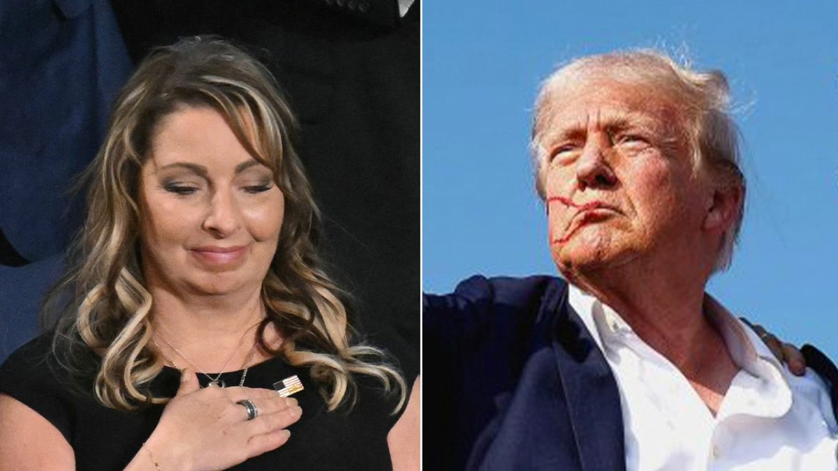 Widow of Trump rally victim gets calls from the president and the Secret Service director.