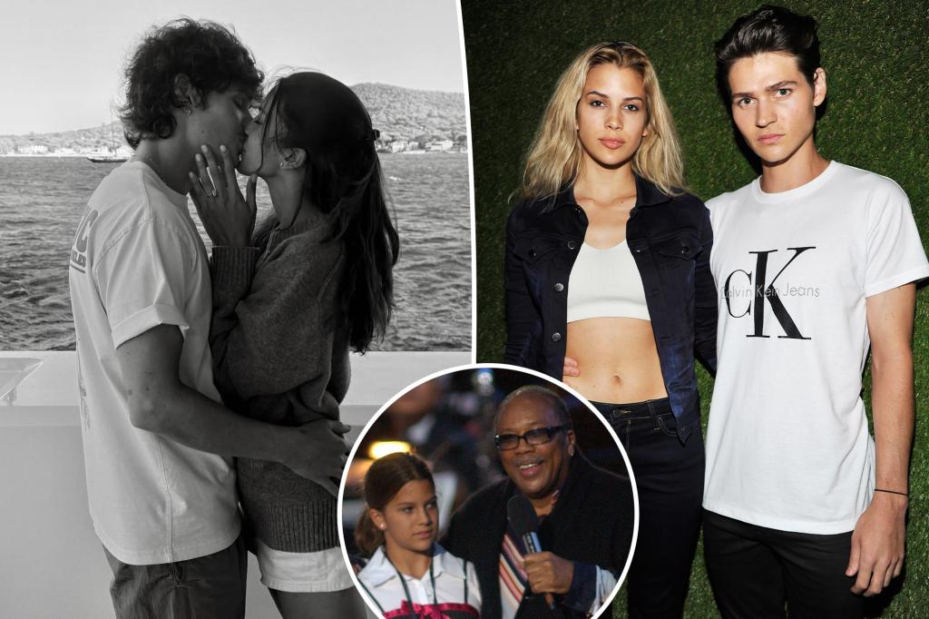 Will Peltz, brother of Nicola Peltz, is engaged to Kenya Kinski-Jones, daughter of Quincy Jones.