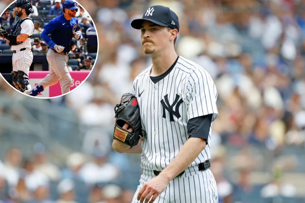 Yankees lose to Cubs, raising worries about Max Fried