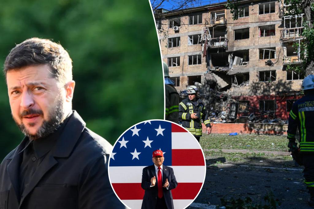 Zelensky expresses gratitude for the support received after the call with Trump amid intense Russian attacks.