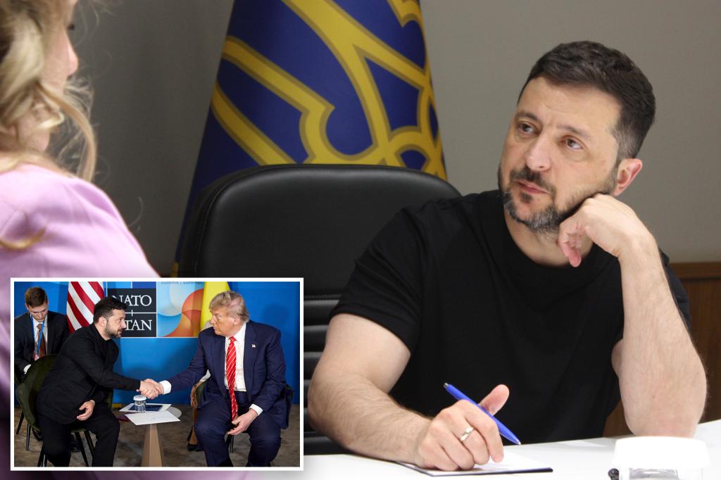 Zelensky talks about the parallels between himself and Trump