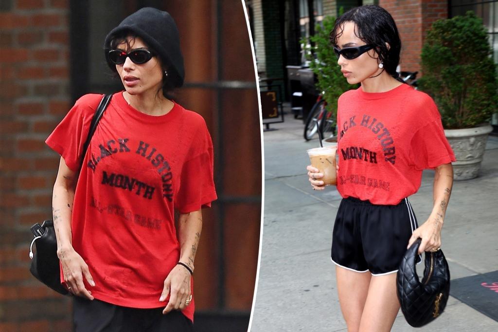 Zoë Kravitz raises worries with her 'thin' look while out in NYC
