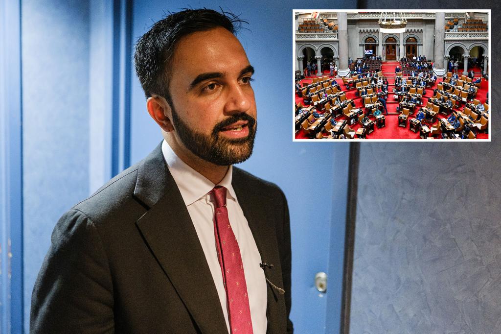 Zohran Mamdani managed to pass just one bill in Albany this year, but he missed the vote.