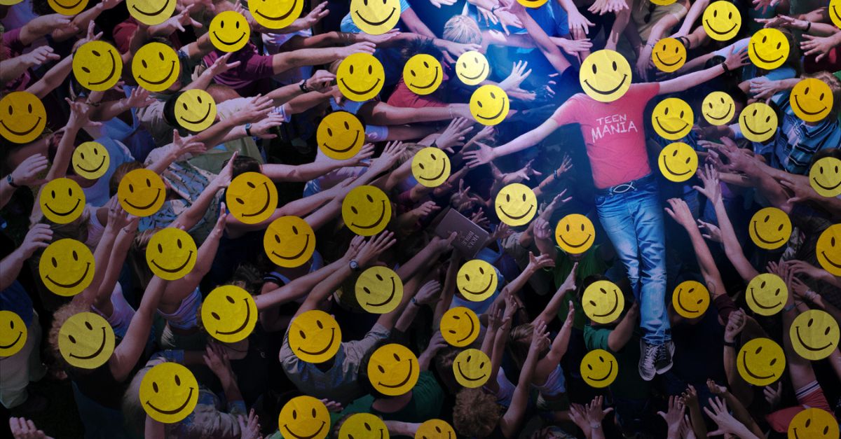 ‘Shiny Happy People’ Explores Teen Mania and Acquire the Fire Gatherings