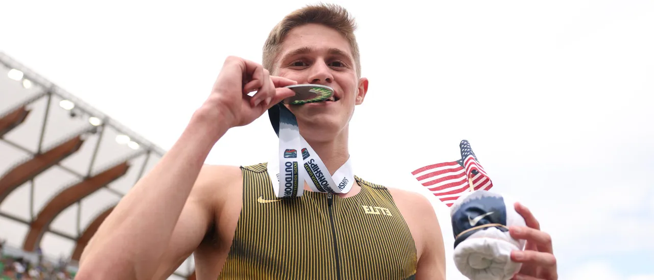 16-Year-Old Cooper Lutkenhaus Sets New World Record in the 800 Meters with an Incredible Performance