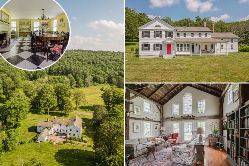 A 144-acre estate in Hudson Valley is on the market for $2.47 million.