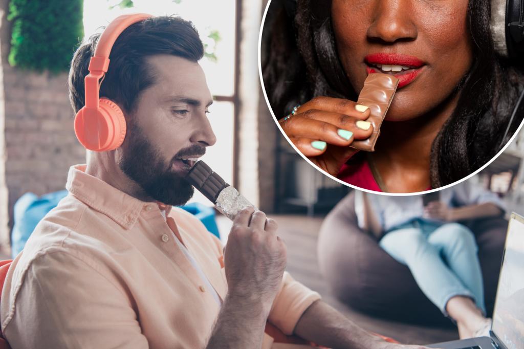 A single song enhances the sweetness of chocolate.