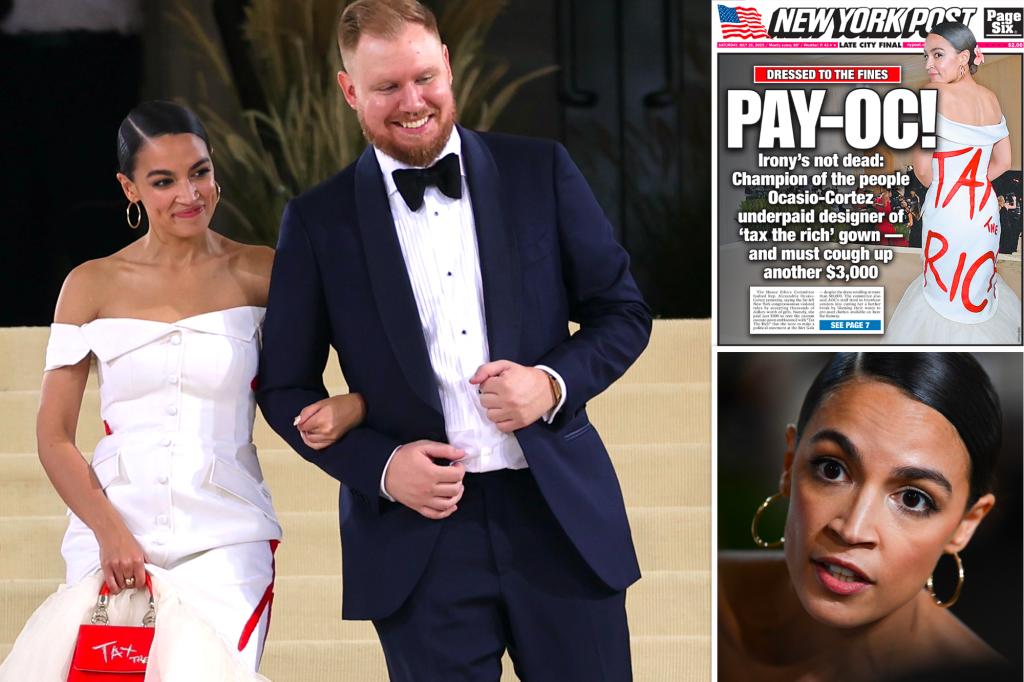 AOC's former boyfriend received a complimentary ticket to the Met Gala as her 'partner'
