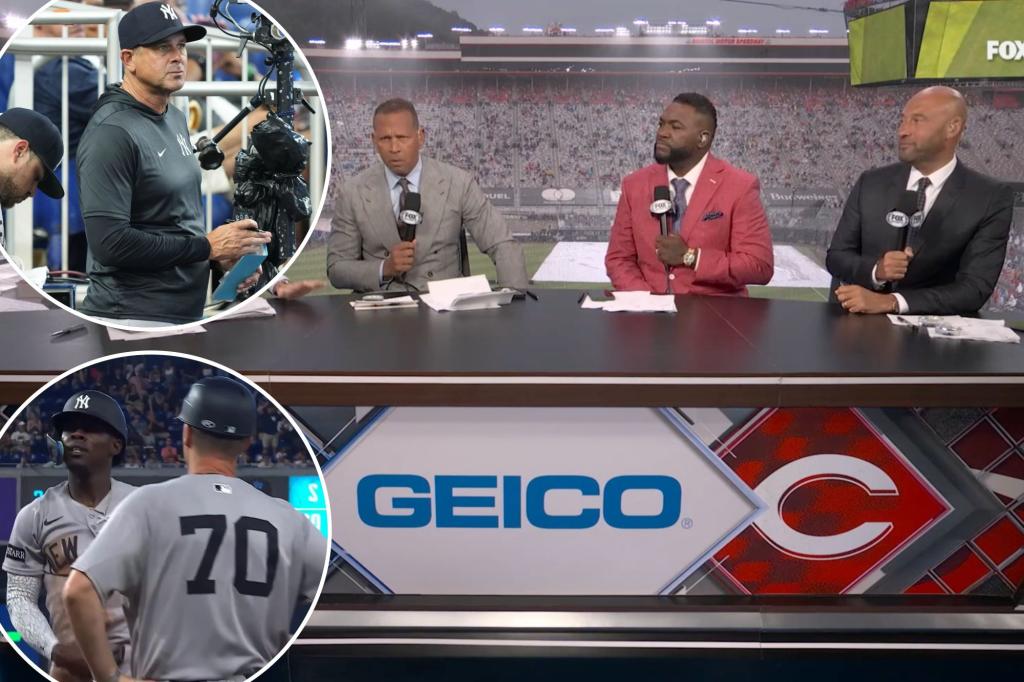 Aaron Boone of the Yankees responds to criticism about 'accountability'