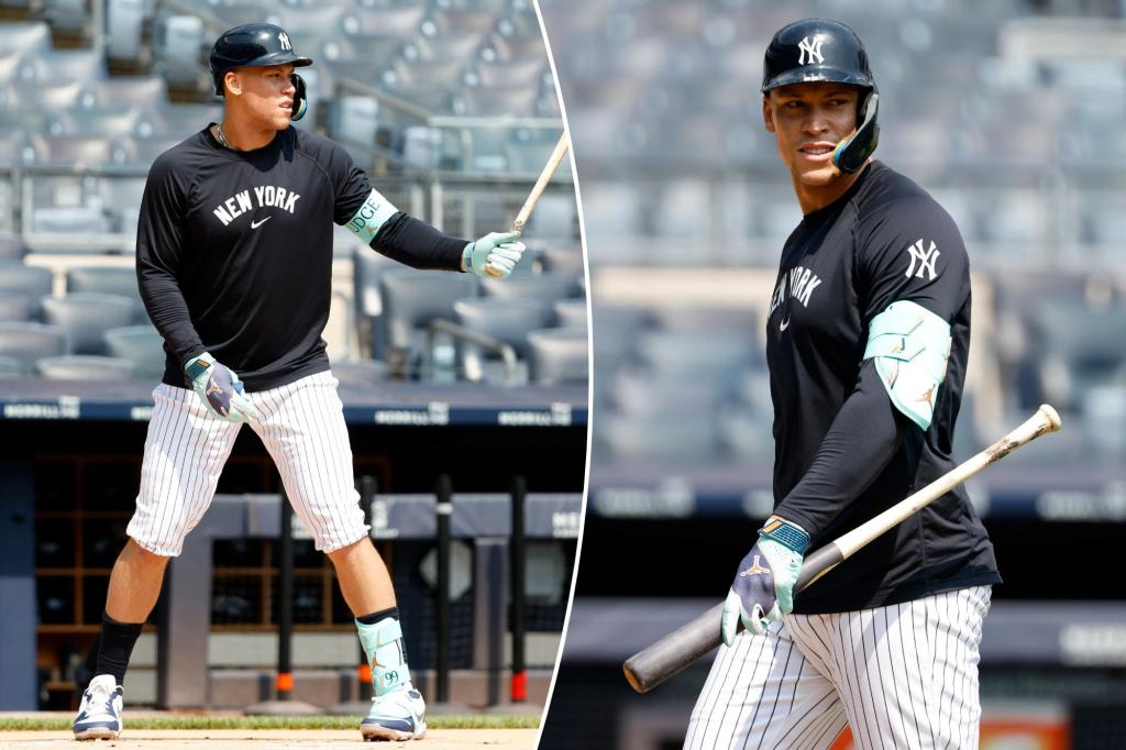 Aaron Judge close to making a return to the Yankees after elbow injury