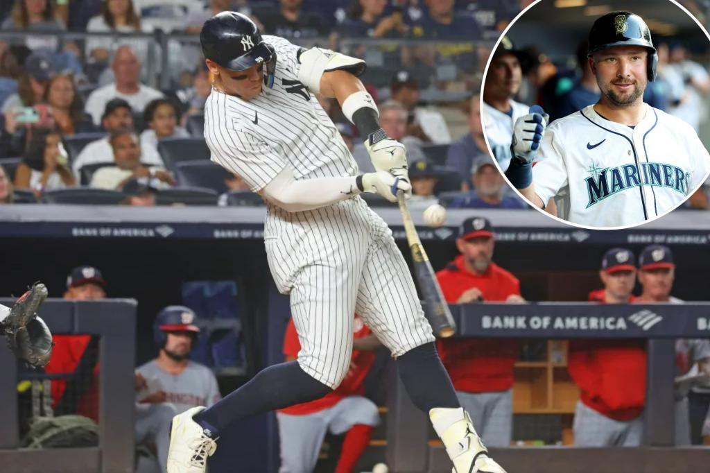 Aaron Judge is not supporting Cal Raleigh in his pursuit of the AL home run record.