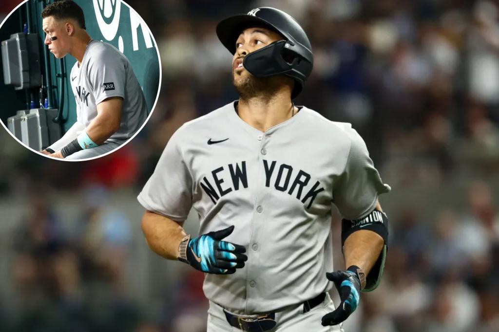 Aaron Judge's comeback as a designated hitter reduces playing time for Giancarlo Stanton.