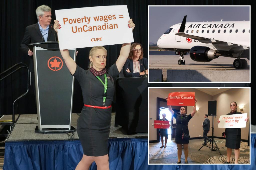 Air Canada plans to cancel 500 flights by Friday due to an impending strike.