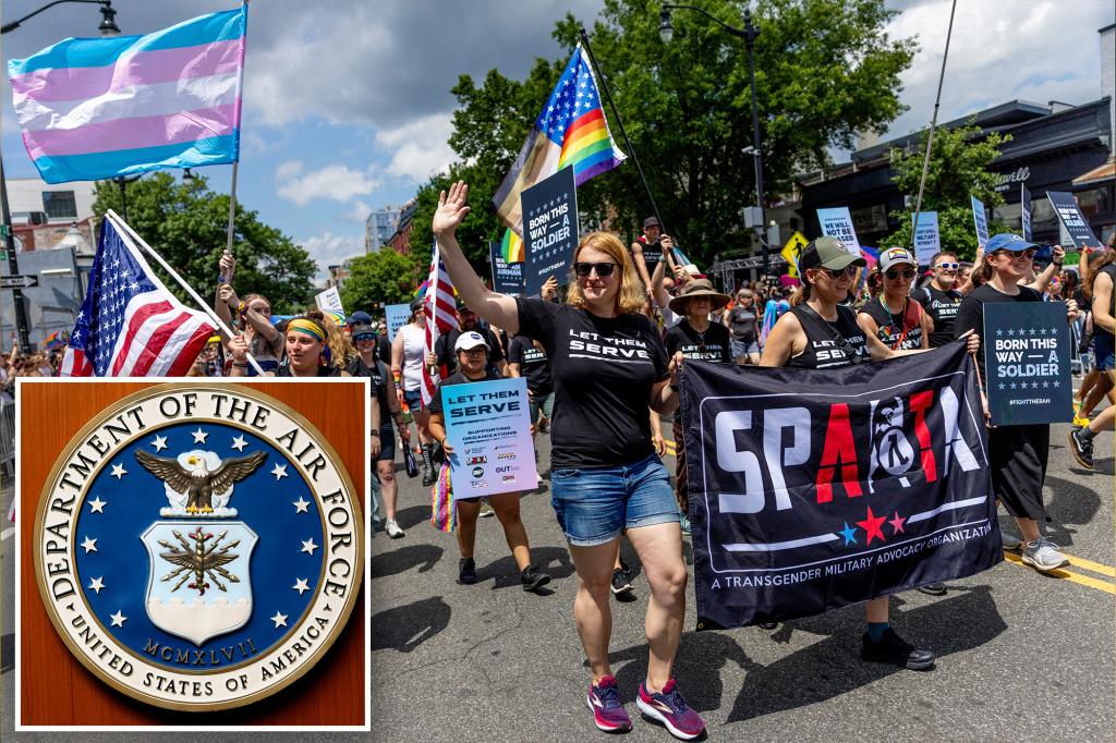 Air Force rejects early retirement benefits for certain transgender service members