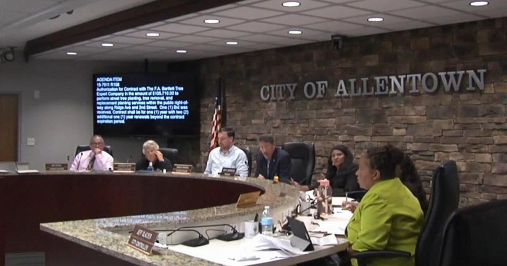 Allentown plans to borrow as much as $134 million from investors for capital projects.