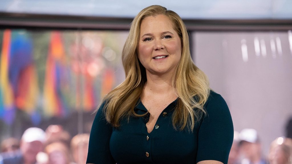 Amy Schumer is healing with a walker following her back surgery.