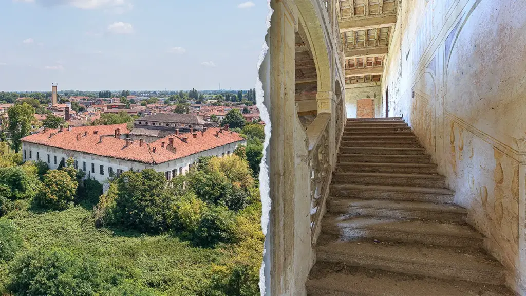 Ancient medieval castle close to Milan up for sale but requires renovation.