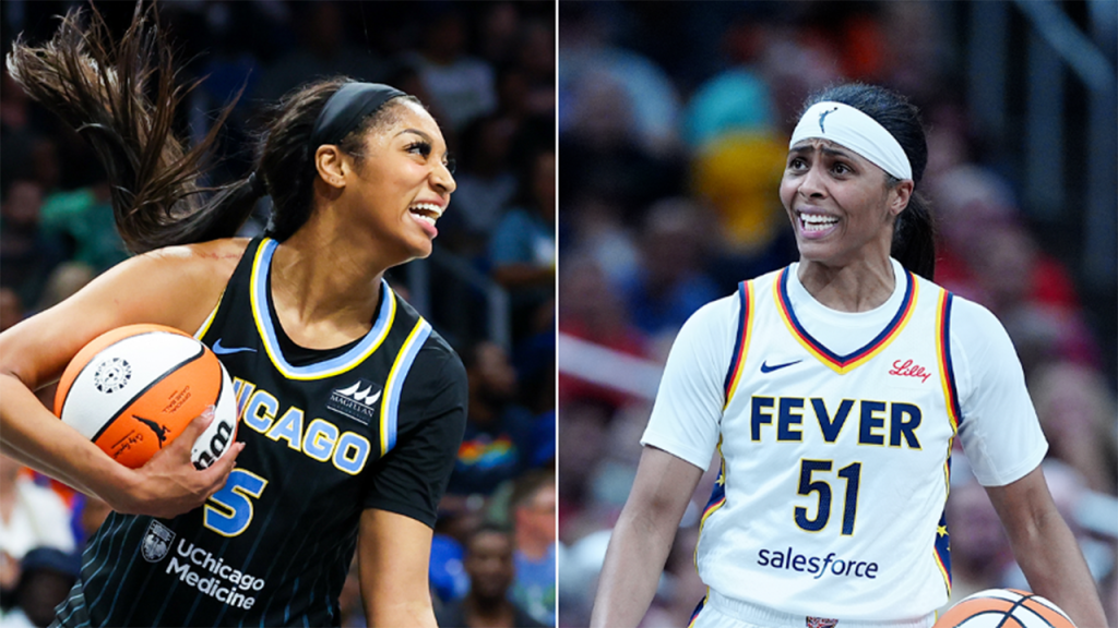 Angel Reese playfully accuses Fever player for sex toy market.