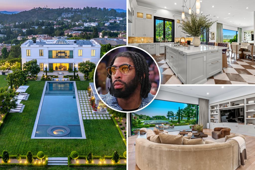 Anthony Davis puts LA mansion on the market for $39.9 million following a contentious trade