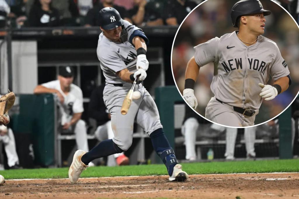 Anthony Volpe breaks free from a tough streak in Yankees' victory