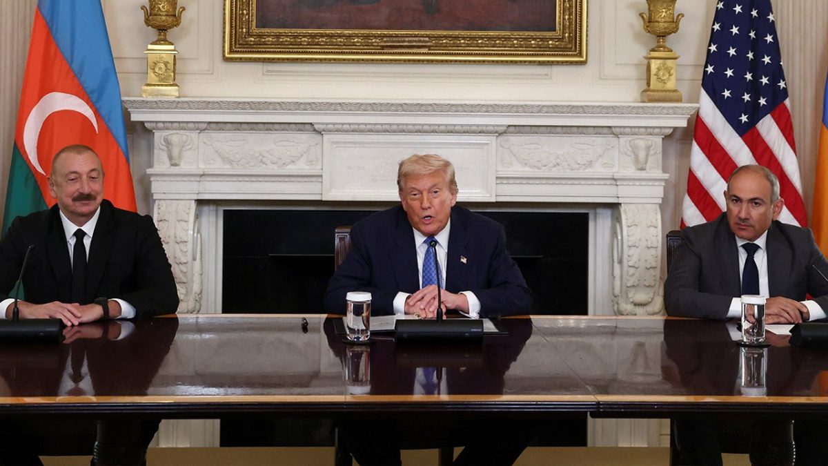 Armenia and Azerbaijan reject Iran and Russia regarding a U.S.-mediated peace agreement.