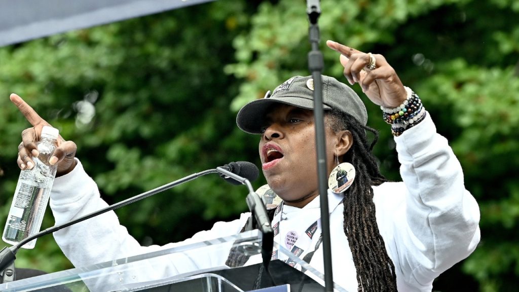 BLM leader organizing protests against Trump's crime initiatives advocates for eliminating police.