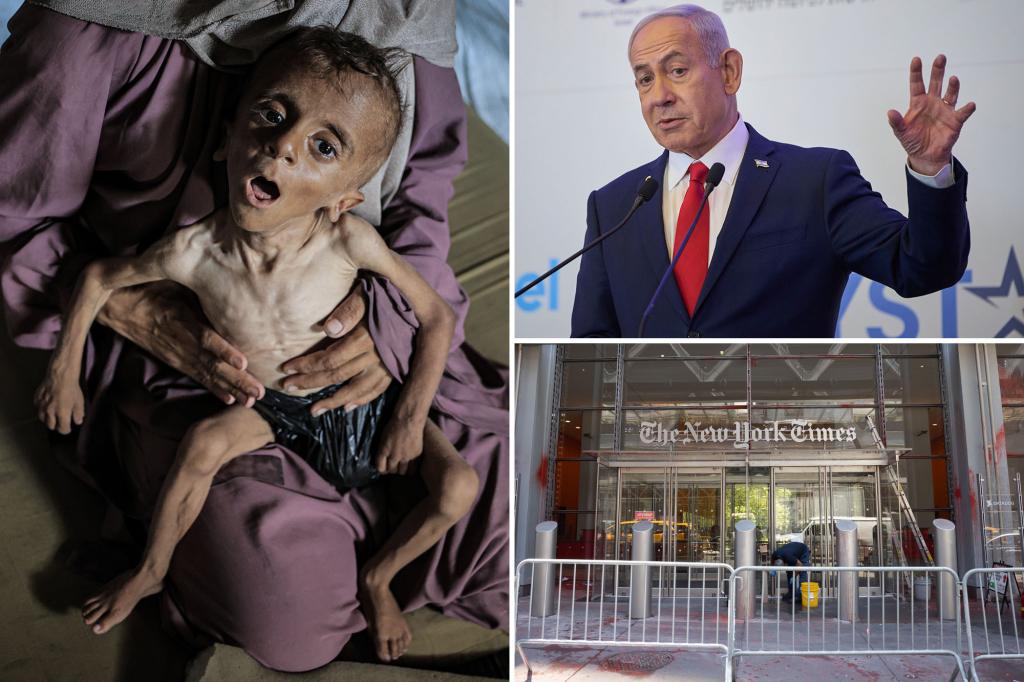 Benjamin Netanyahu warns of legal action against NY Times regarding Gaza reporting