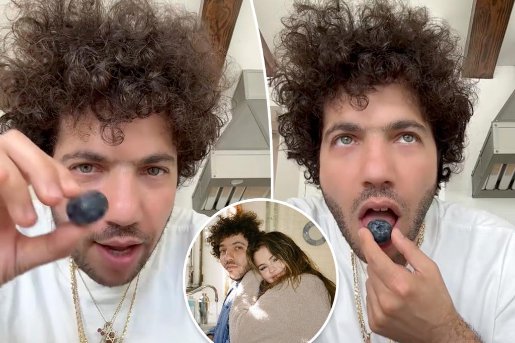 Benny Blanco criticized for bragging about $200 blueberries