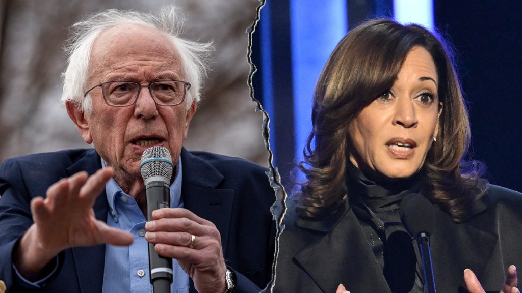 Bernie Sanders claims Harris' campaign was overly affected by the rich.