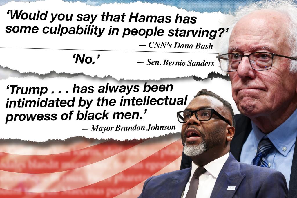 Bernie Sanders stands up for Hamas, Chicago Mayor Brandon Johnson's unusual criticism of Trump and more