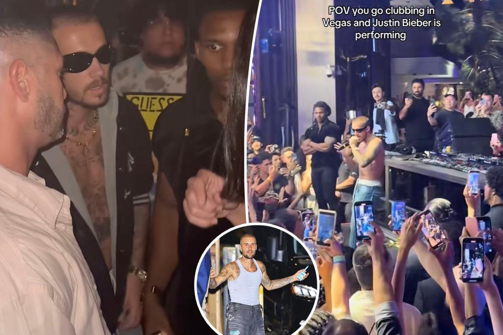 Bieber look-alike deceives Las Vegas nightclub into allowing him to take the stage