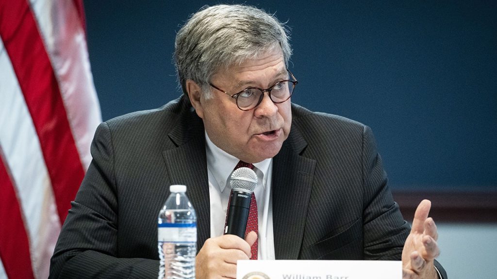 Bill Barr to give testimony in House GOP investigation into Jeffrey Epstein on Monday