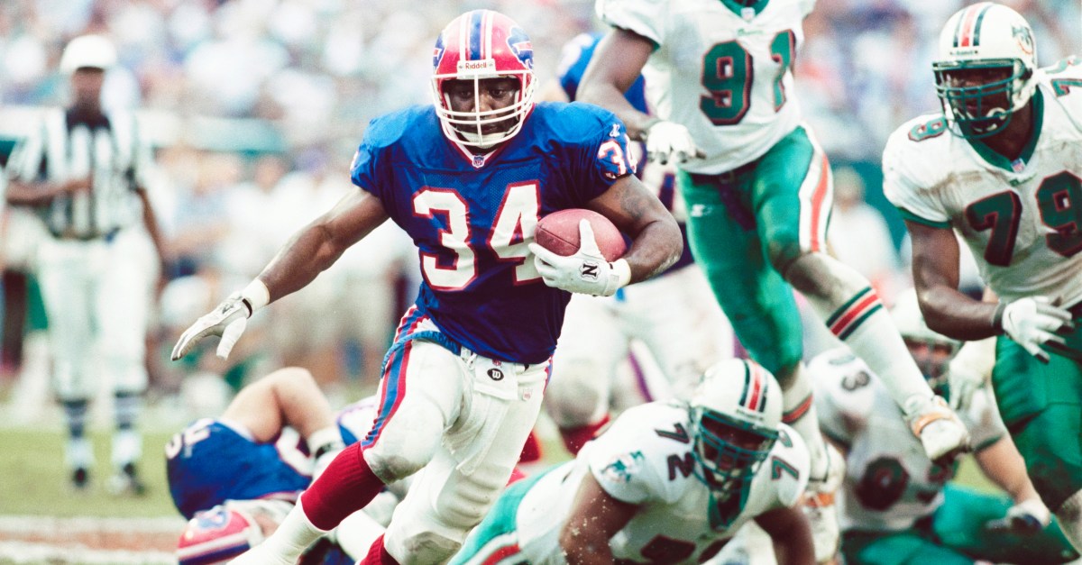 Bills icon Thurman Thomas contributed to Buffalo's legacy; now he's assisting in the construction of its new stadium.