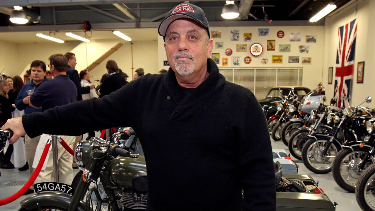 Billy Joel to sell motorcycle collection after being diagnosed with a brain condition